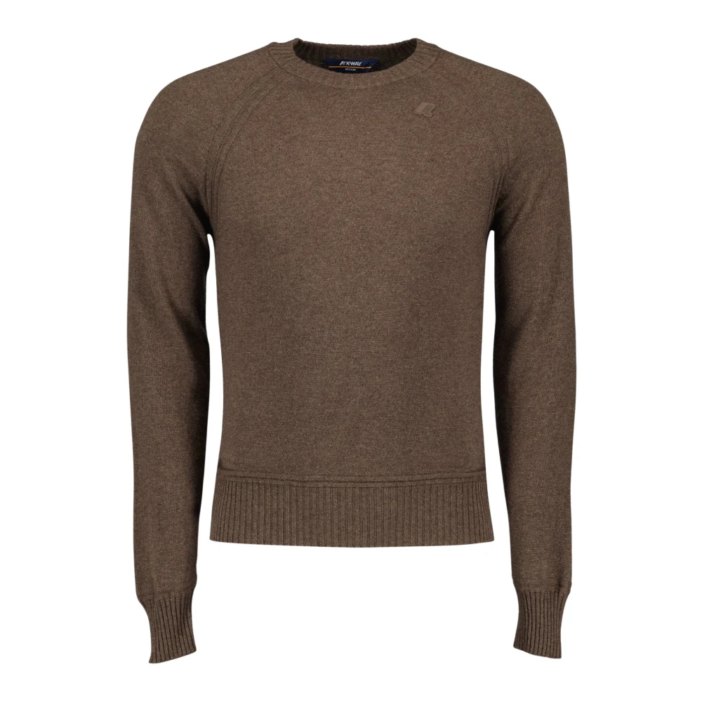 K-Way Herren Braun - Sebas Sweater - Knitwear - L