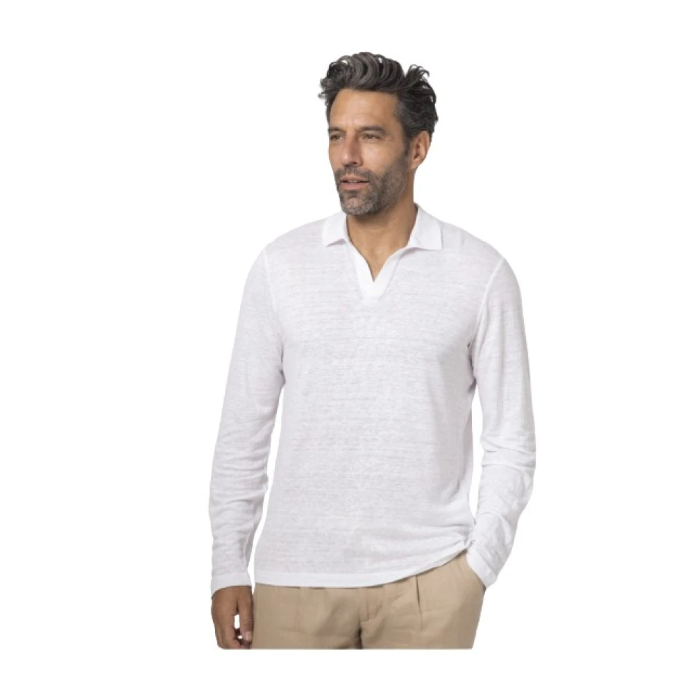 Gran Sasso Herren Weiß - Polo Shirts - Tops - 2XL