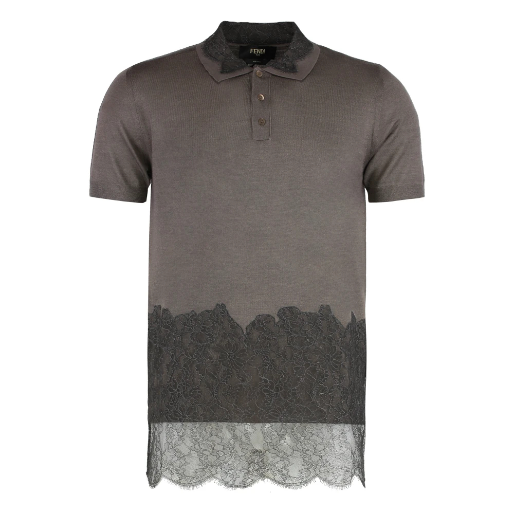Fendi Herren Grau - Polo Shirt - Tops - L
