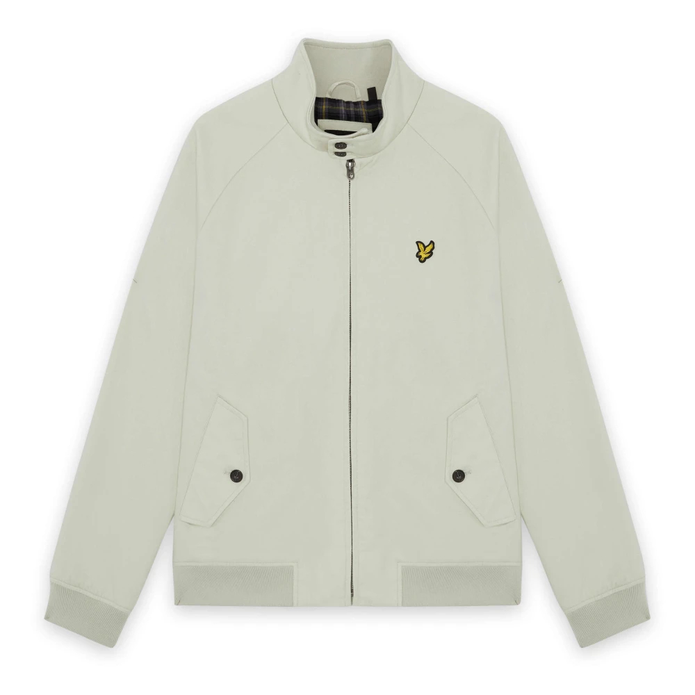 Lyle & Scott Jaune Jacke Aus Baumwolle Harrington - Bild 4