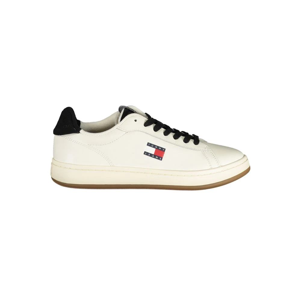 Tommy Hilfiger Bianco Polyurethan Damen Sneaker Eu40 - Bild 4