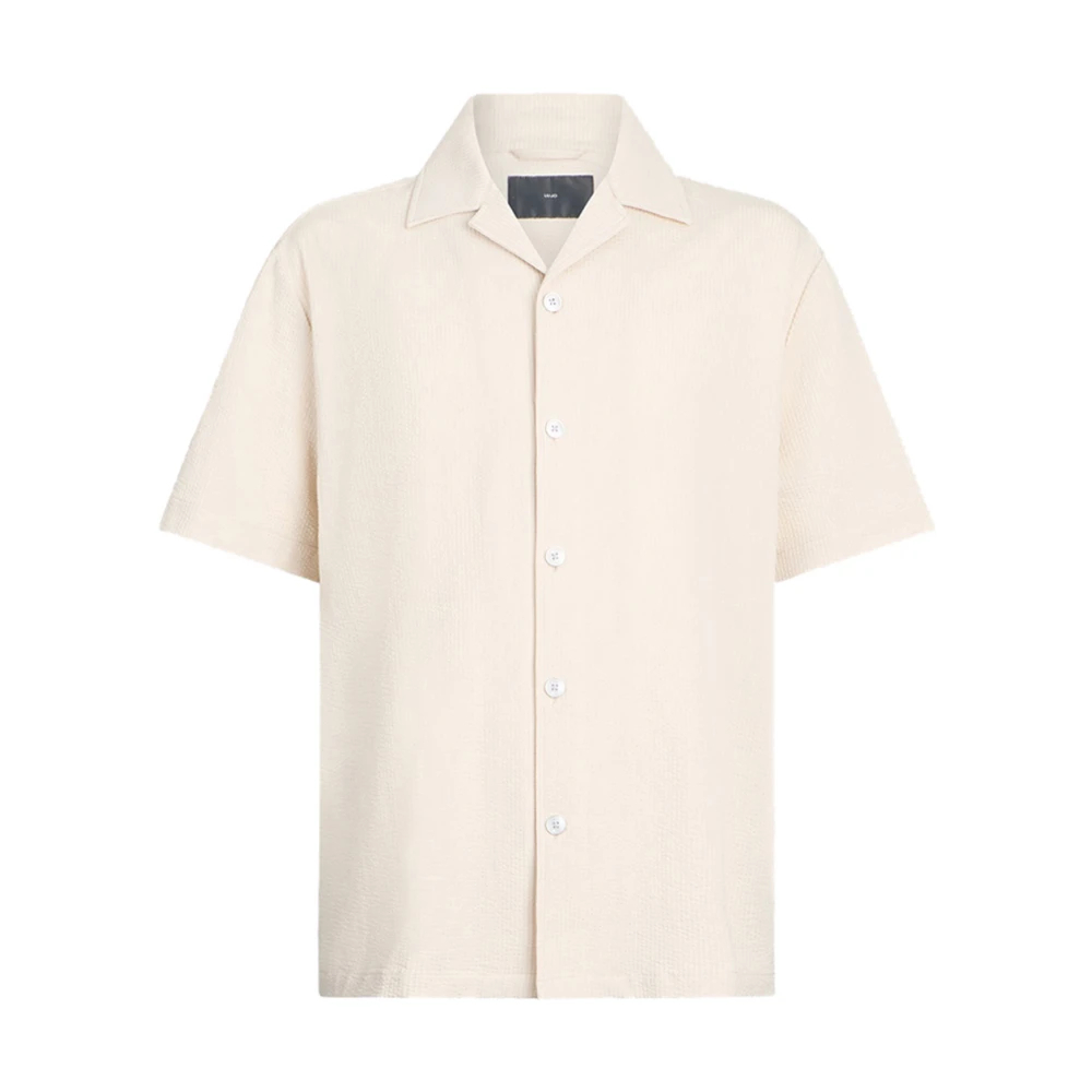 Liu Jo Herren Beige - Seersucker Shirt - Shirts - M