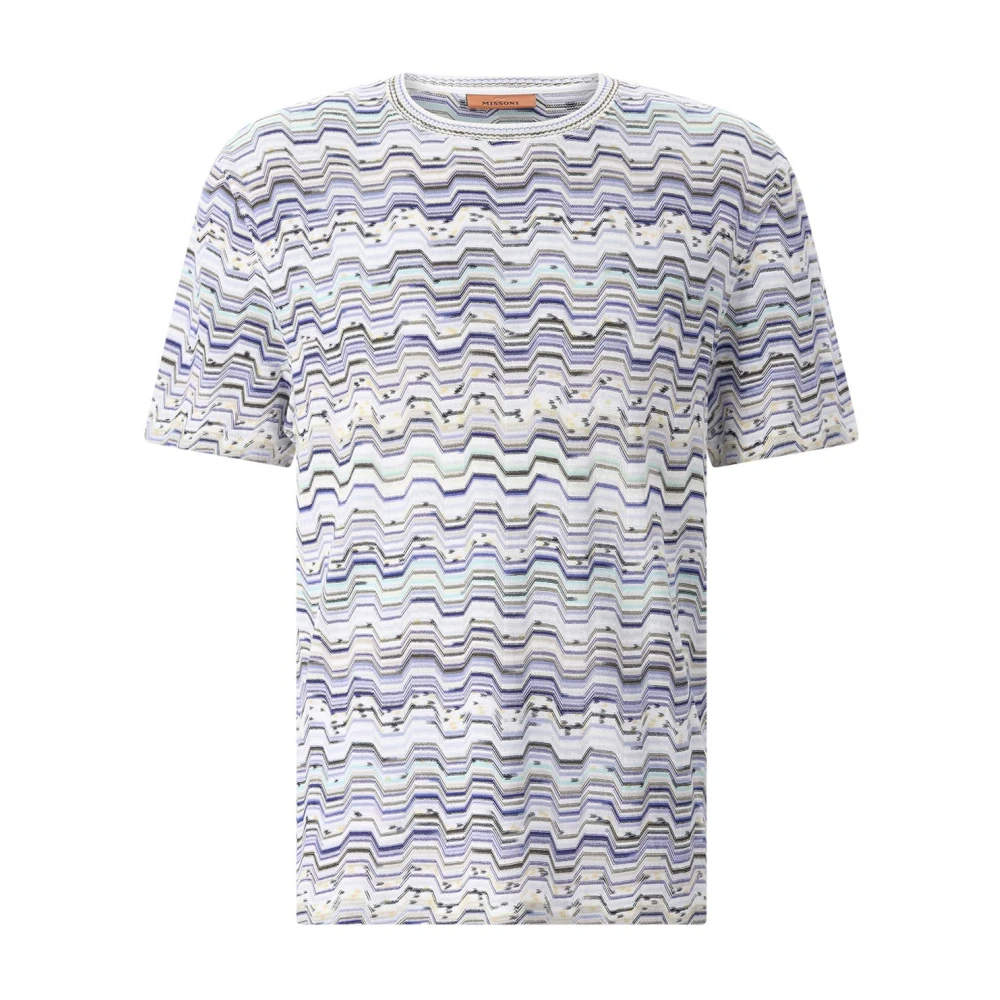 Missoni Herren Multicolor - Rundhals-Strickoberteil - Knitwear - Mehrfarbig - L