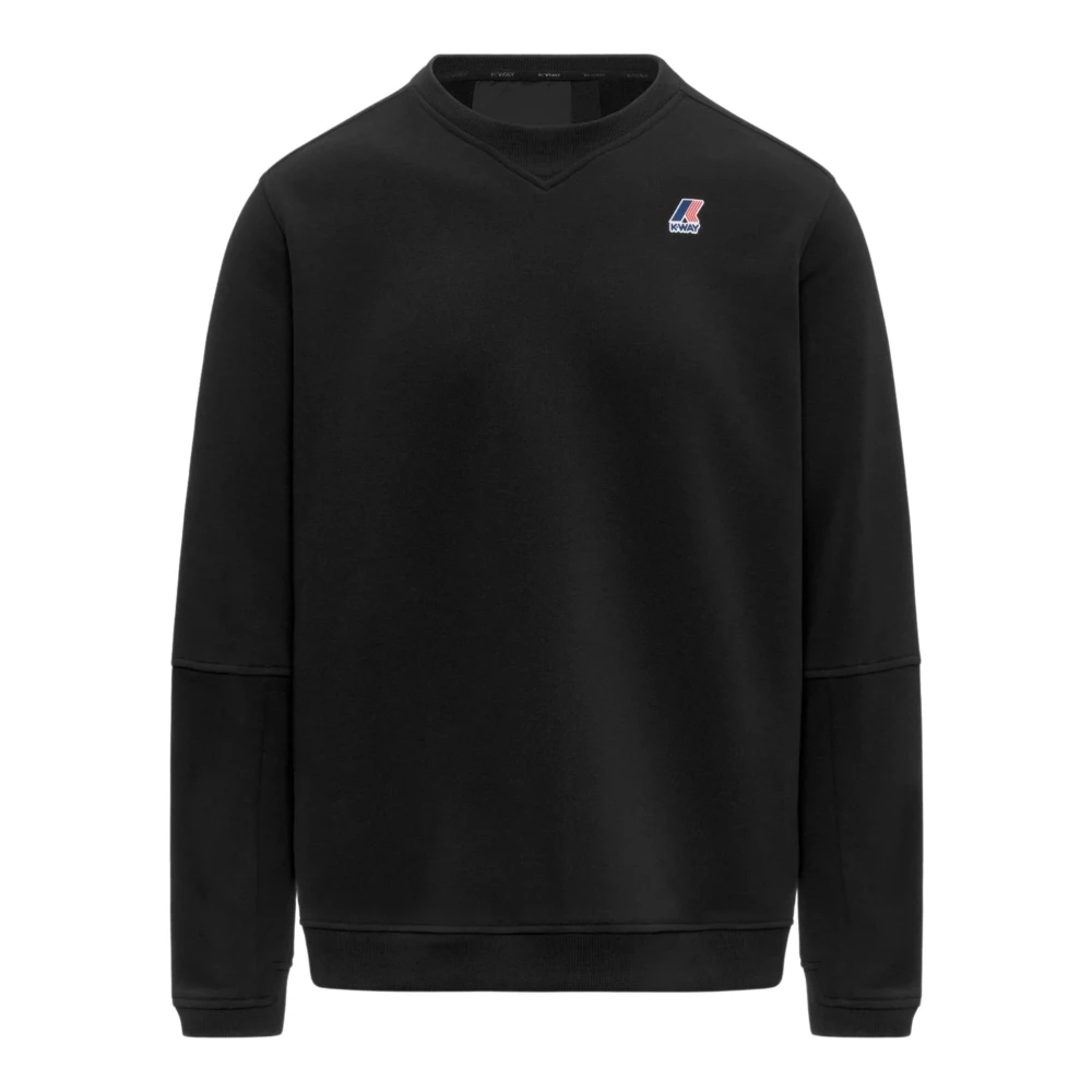 K-Way Herren Schwarz - Nael Sweatshirt - Sweatshirts & Hoodies - K - Xl