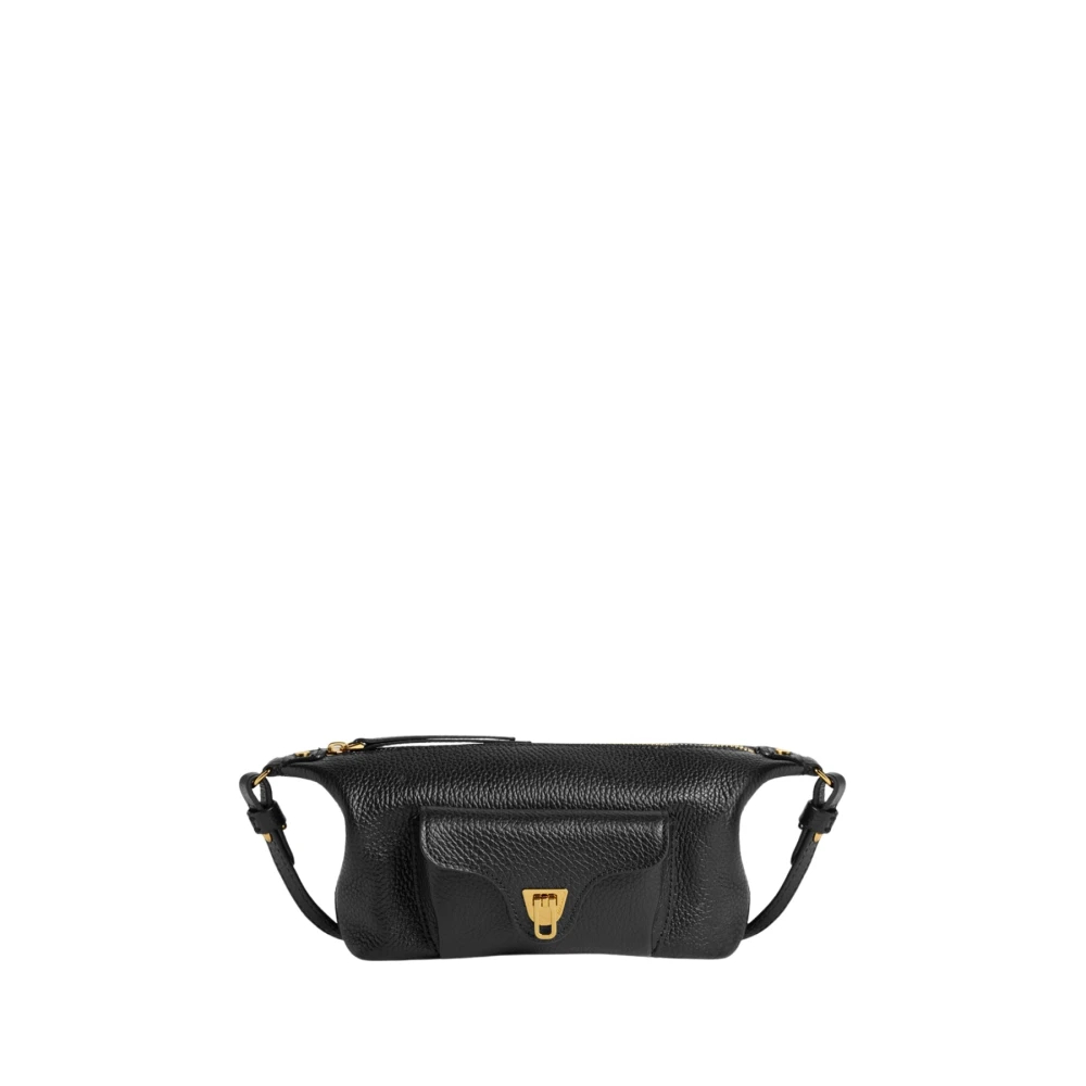 Coccinelle Damen Noir Minibag Aus Genarbtem Leder Beat Generation Mini - Bild 7