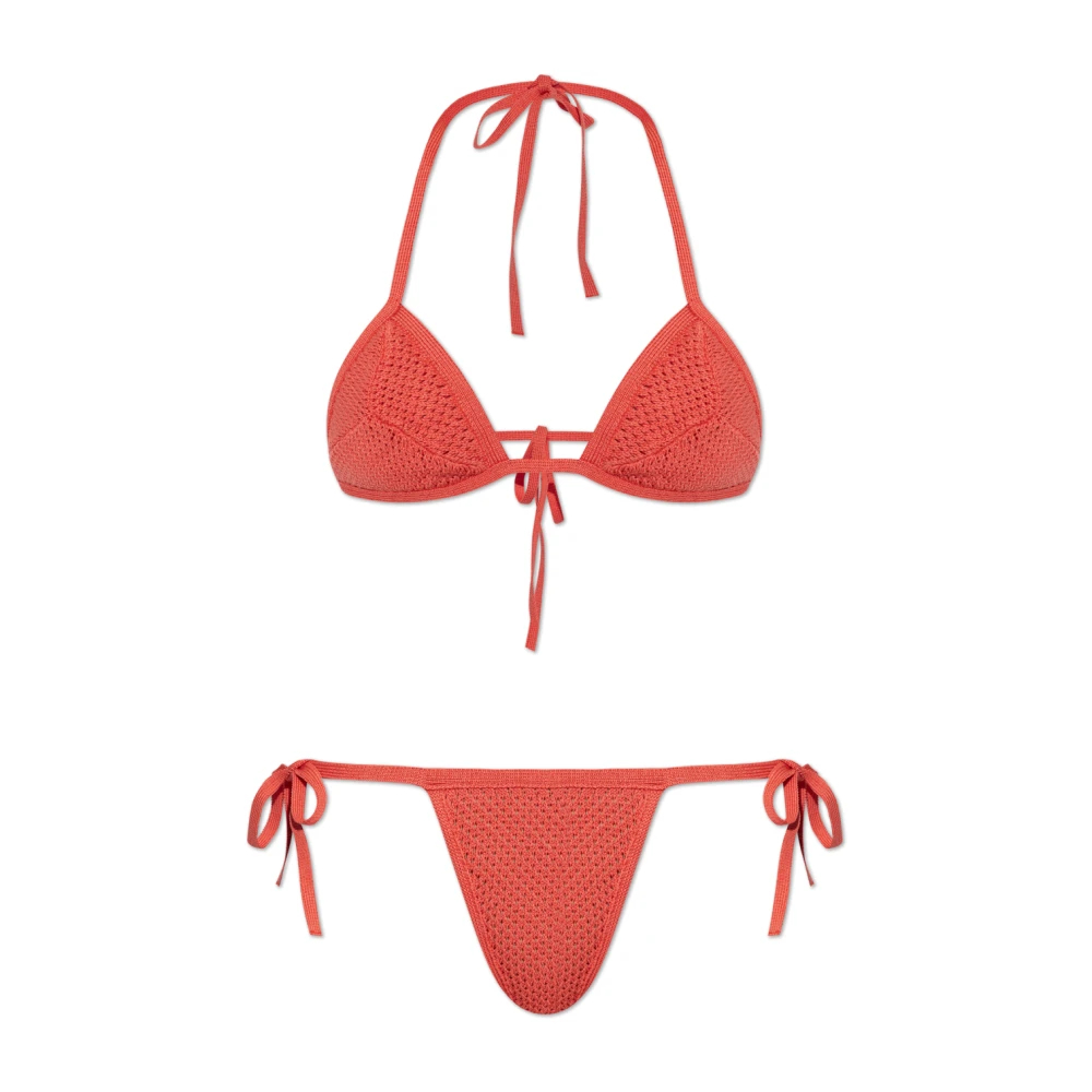 Dsquared2 Damen Rosa - Zweiteiliger Badeanzug - Swimwear - Xs
