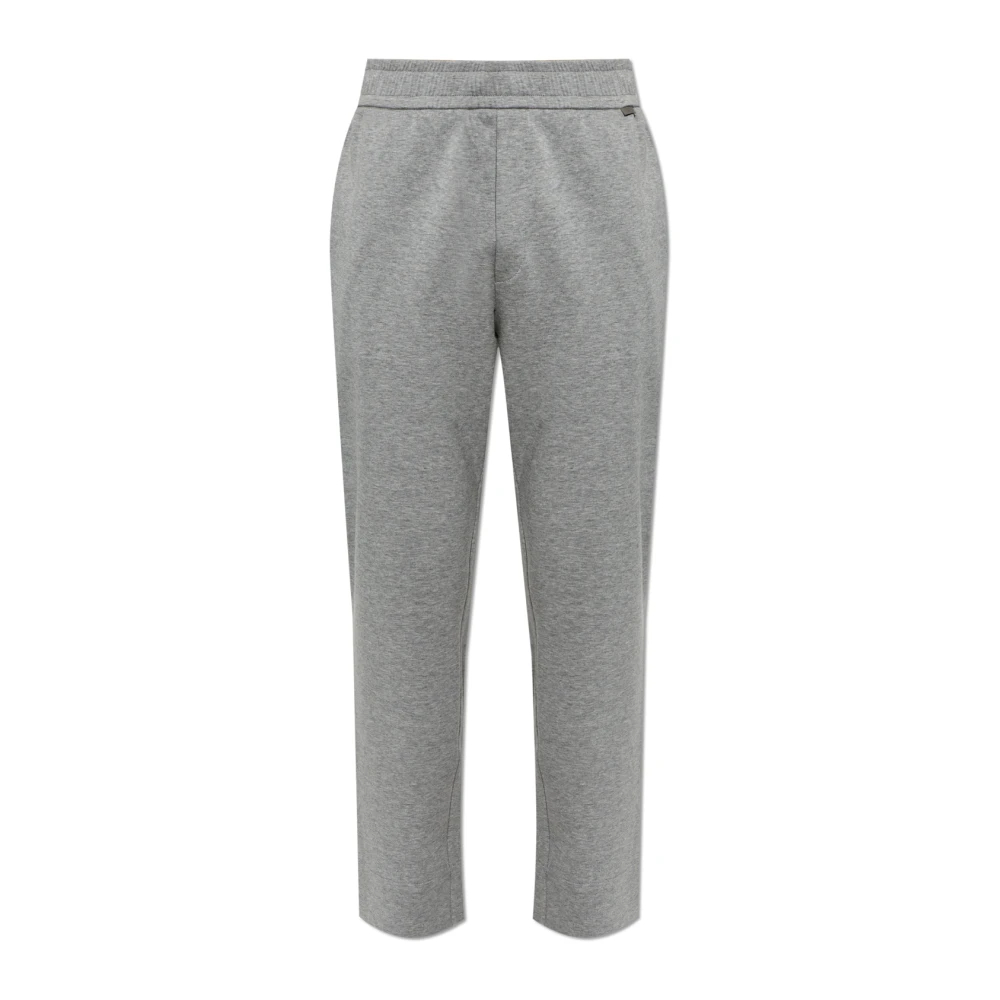 Moncler Herren Grau - Logo Sweatpants - Trousers - 3XL
