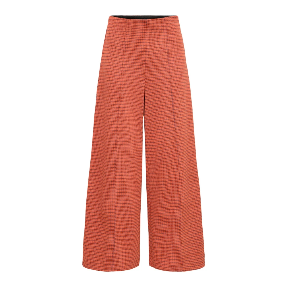 Ichi Damen Rot Stoffhose "Damen Casual Hose Ihkate", Gr. M, N-Gr, (Rooibos Tea), Obermaterial: 70% Polyester Pes. 28% Viskose Cv. 2% Elasthan El.,... - Bild 5