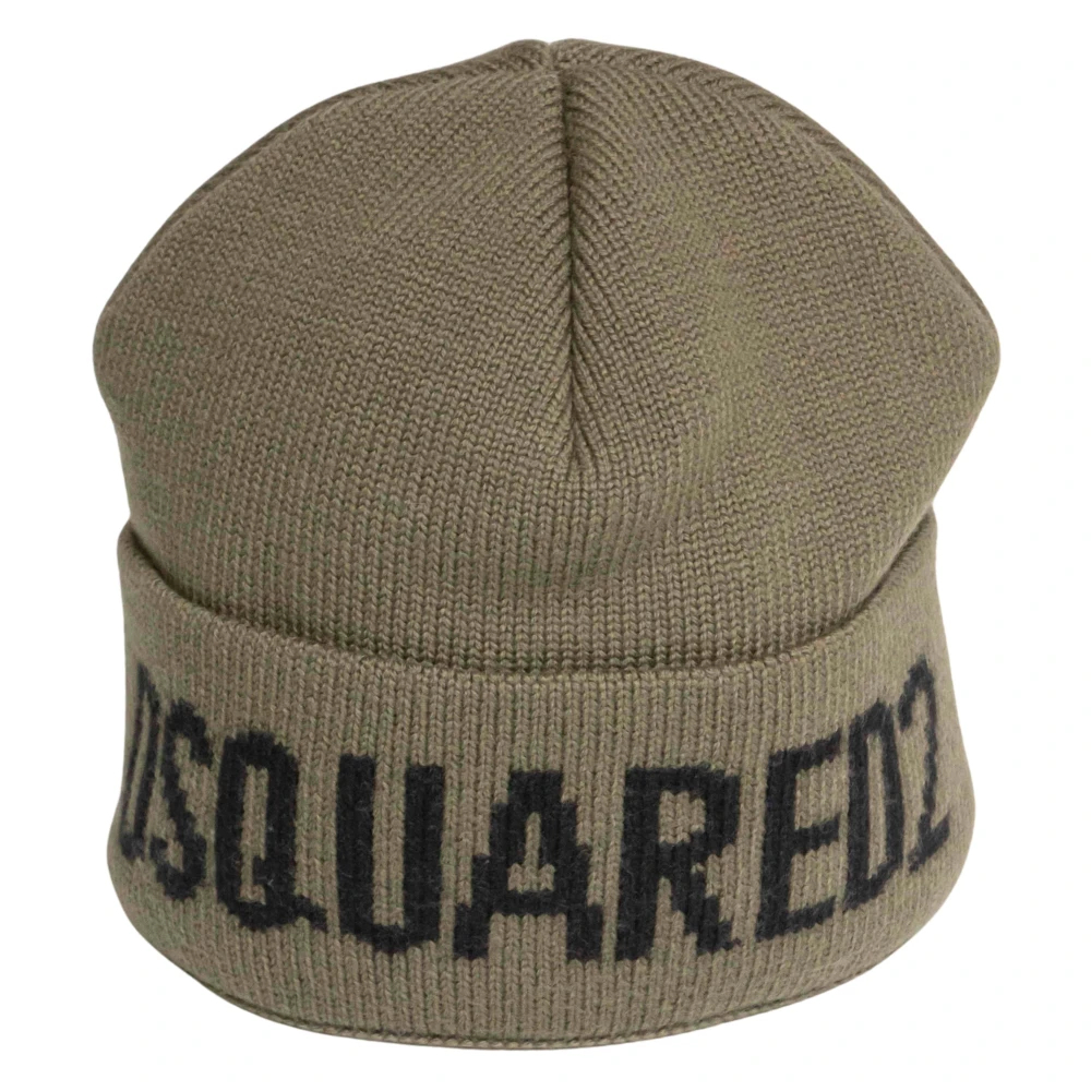 Dsquared2 Herren Grün - Knit Beanie - Accessories - One Size