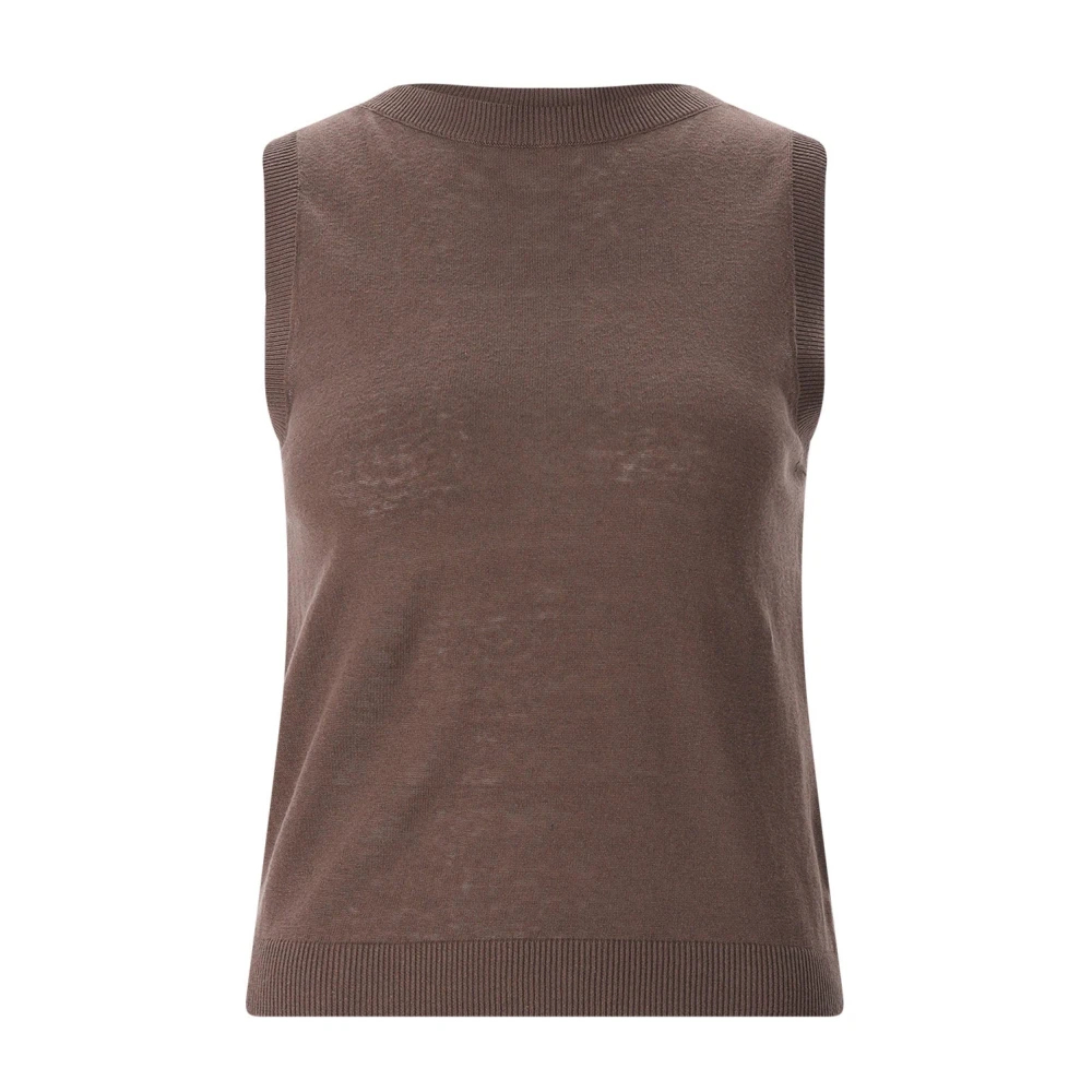 Weekend Max Mara Damen Braun - Rundhals-Strickwaren - Knitwear - Xs