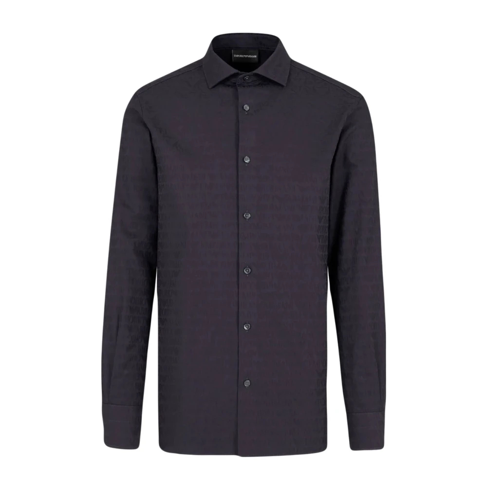 Emporio Armani Herren Blau - Casual Shirts - Shirts - 3XL