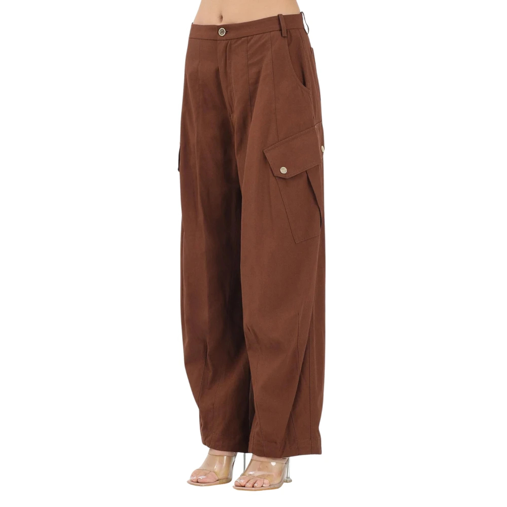 Pinko - Rosalin Hosen - Trousers -Damen -Braun -L