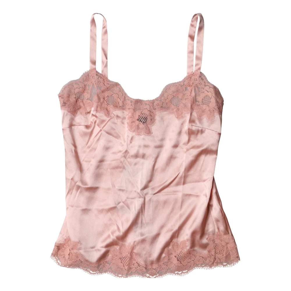 Dolce & Gabbana Damen Rosa - Lingerie Top - Tops - S