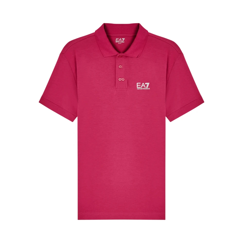 Emporio Armani Ea7 Herren Rosa - Polo Shirt - Tops - Xl