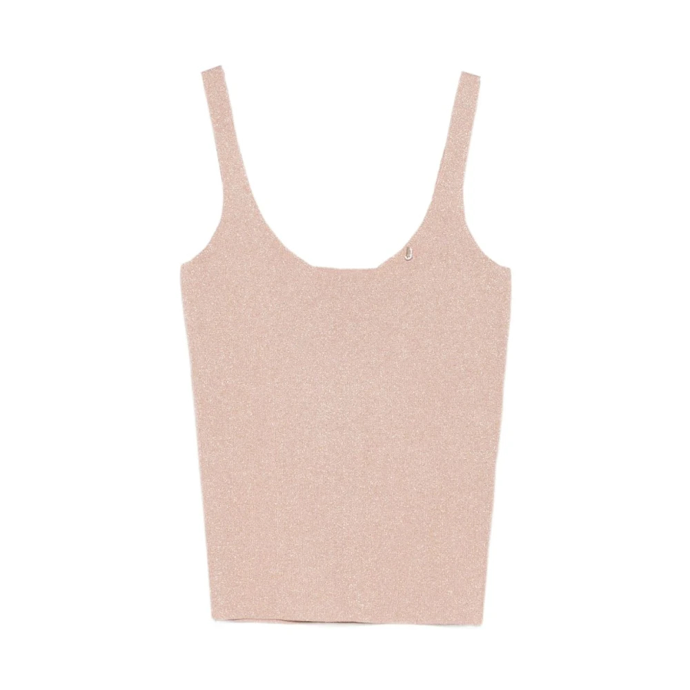 Liu Jo Damen Beige - Knit Top - Tops - Xl