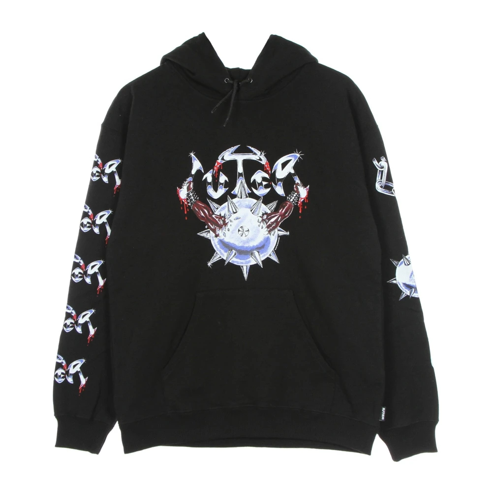 Iuter Herren Schwarz - Er Leichter Kapuzenpullover - Sweatshirts & Hoodies - K -S