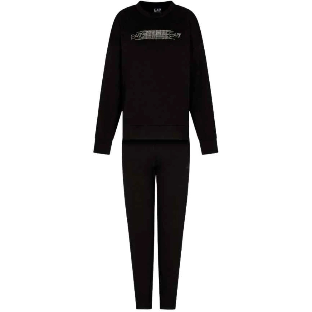Emporio Armani Ea7 Damen Schwarz - Training Sets - Sport - K - S
