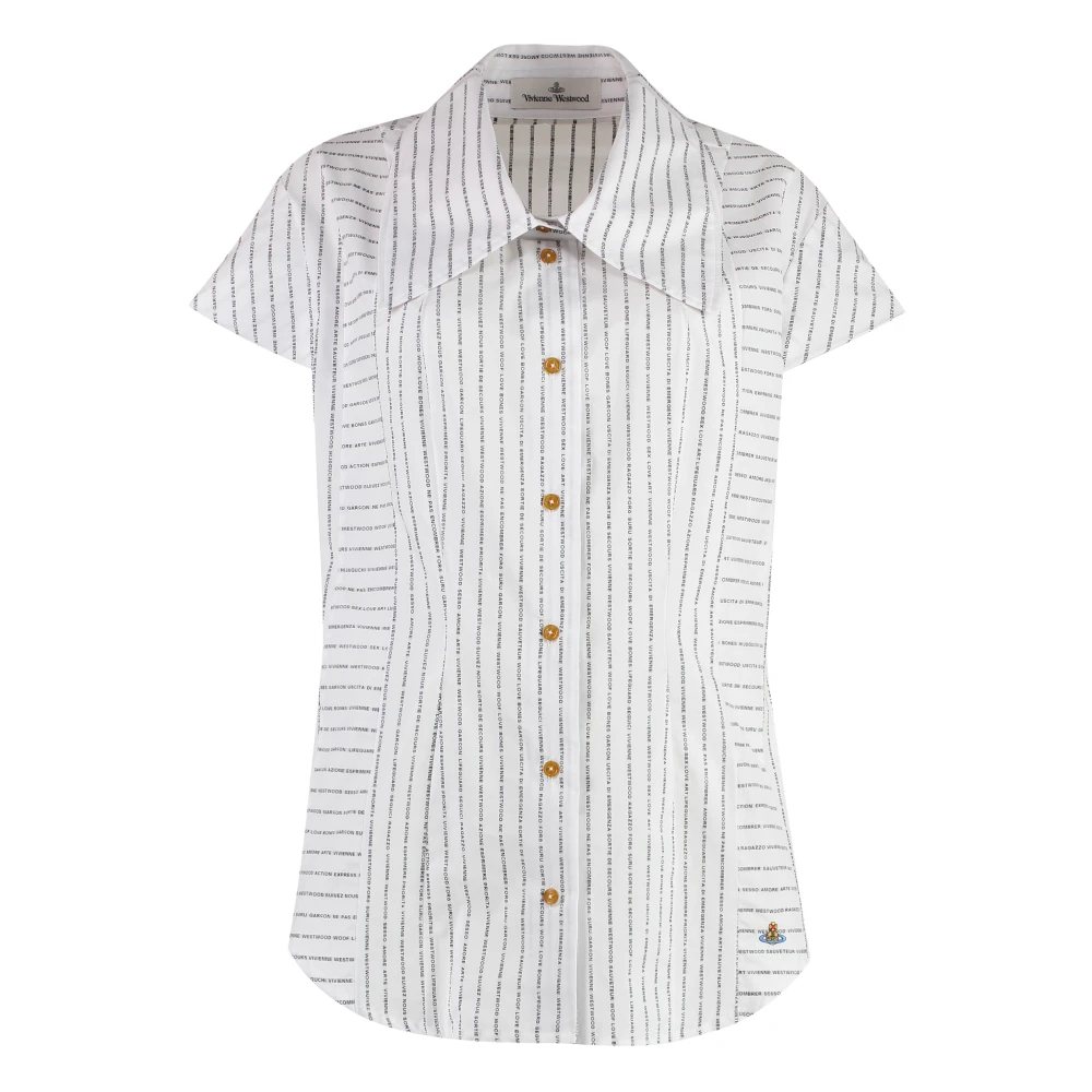 Vivienne Westwood - Heart Shirt - Blouses & Shirts -Damen -Weiß -S