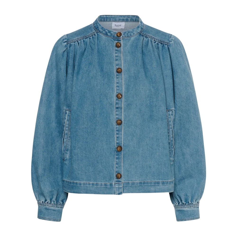 Saint Tropez , Damen, Blusen & Hemden, Blau, M - Bild 4