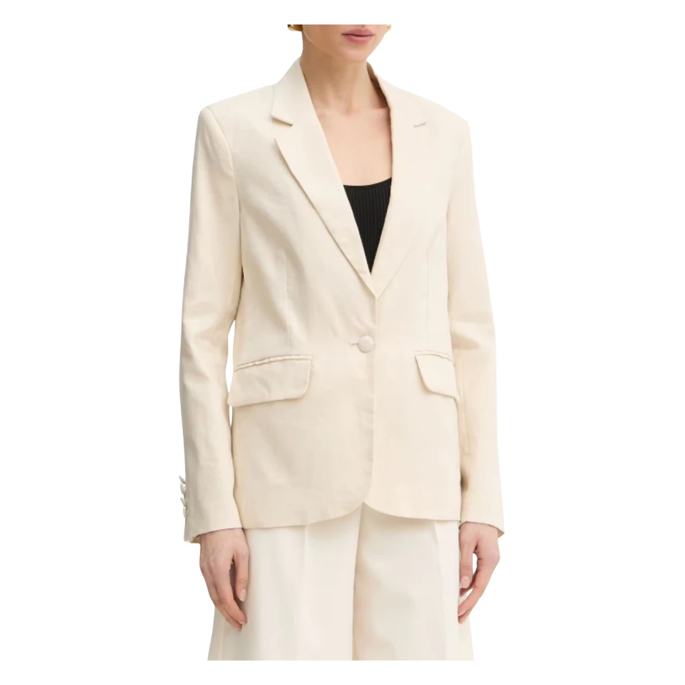 Silvian Heach Damen Beige - Pillik Jacket - Jackets - 2XS