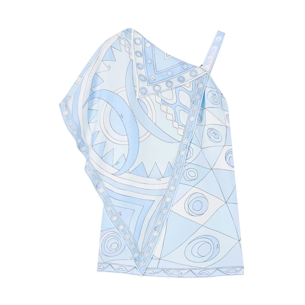 Pucci Damen Blau - Ärmellose Oberteile - Tops - S