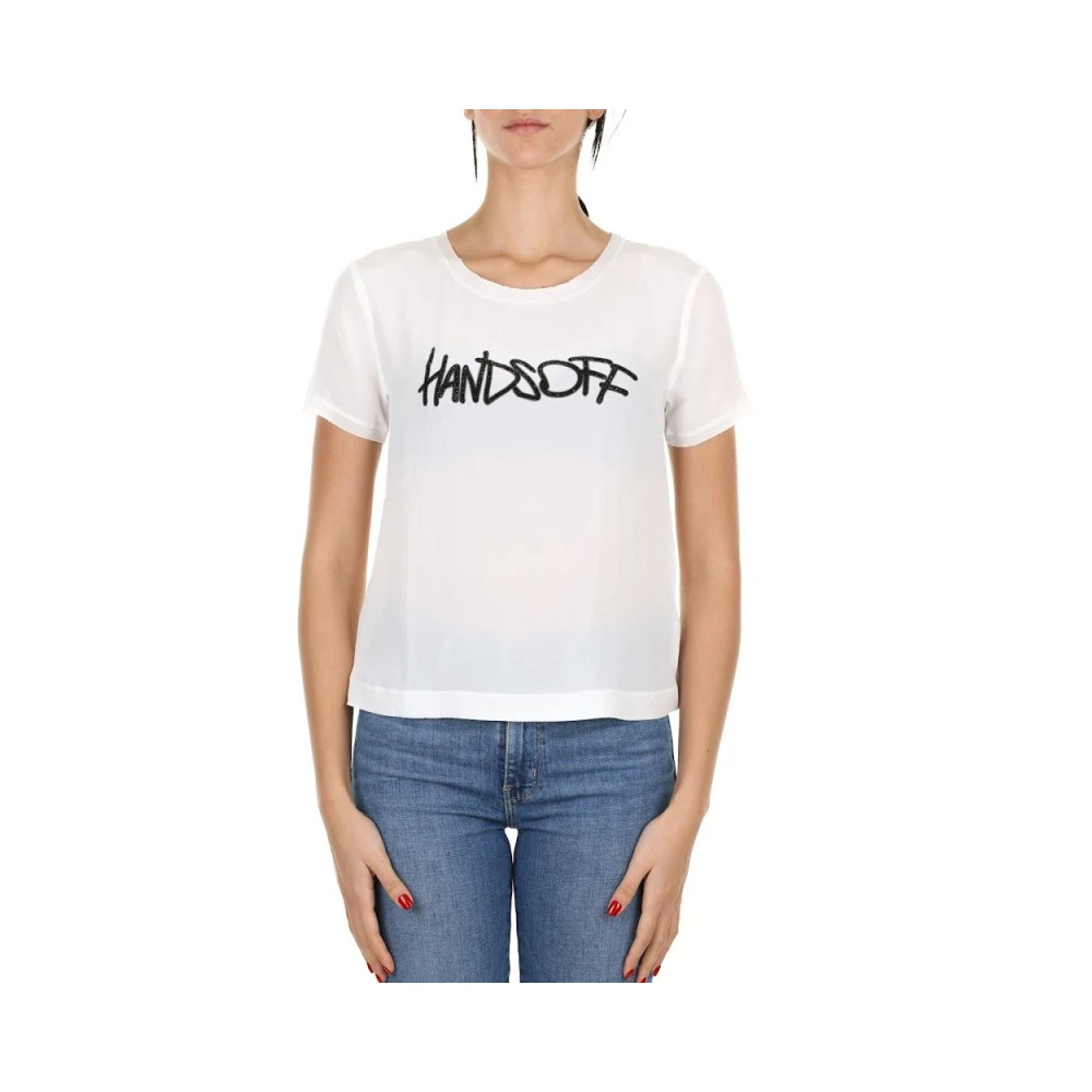 Patrizia Pepe Damen Weiß - T-Shirt - Tops - S