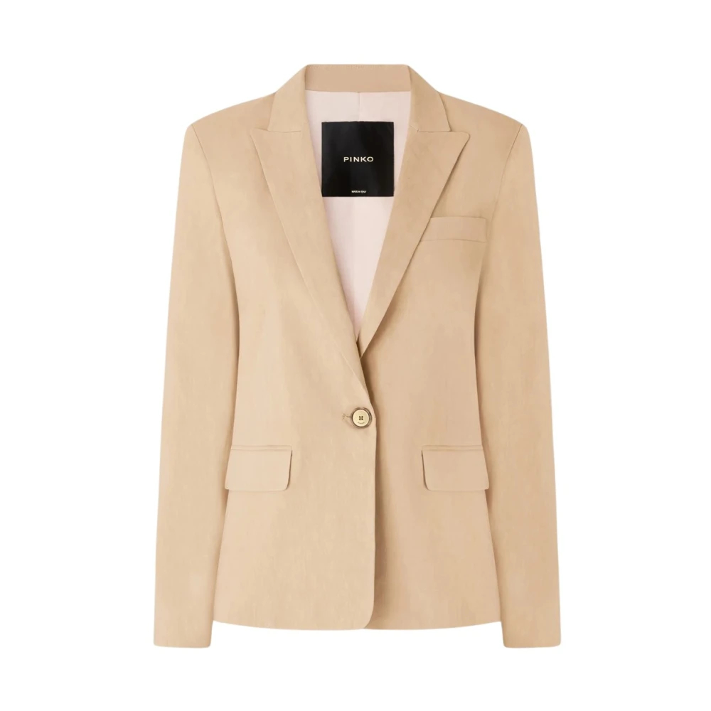 Pinko Damen Beige - Freda Jacket - Jackets - Xl