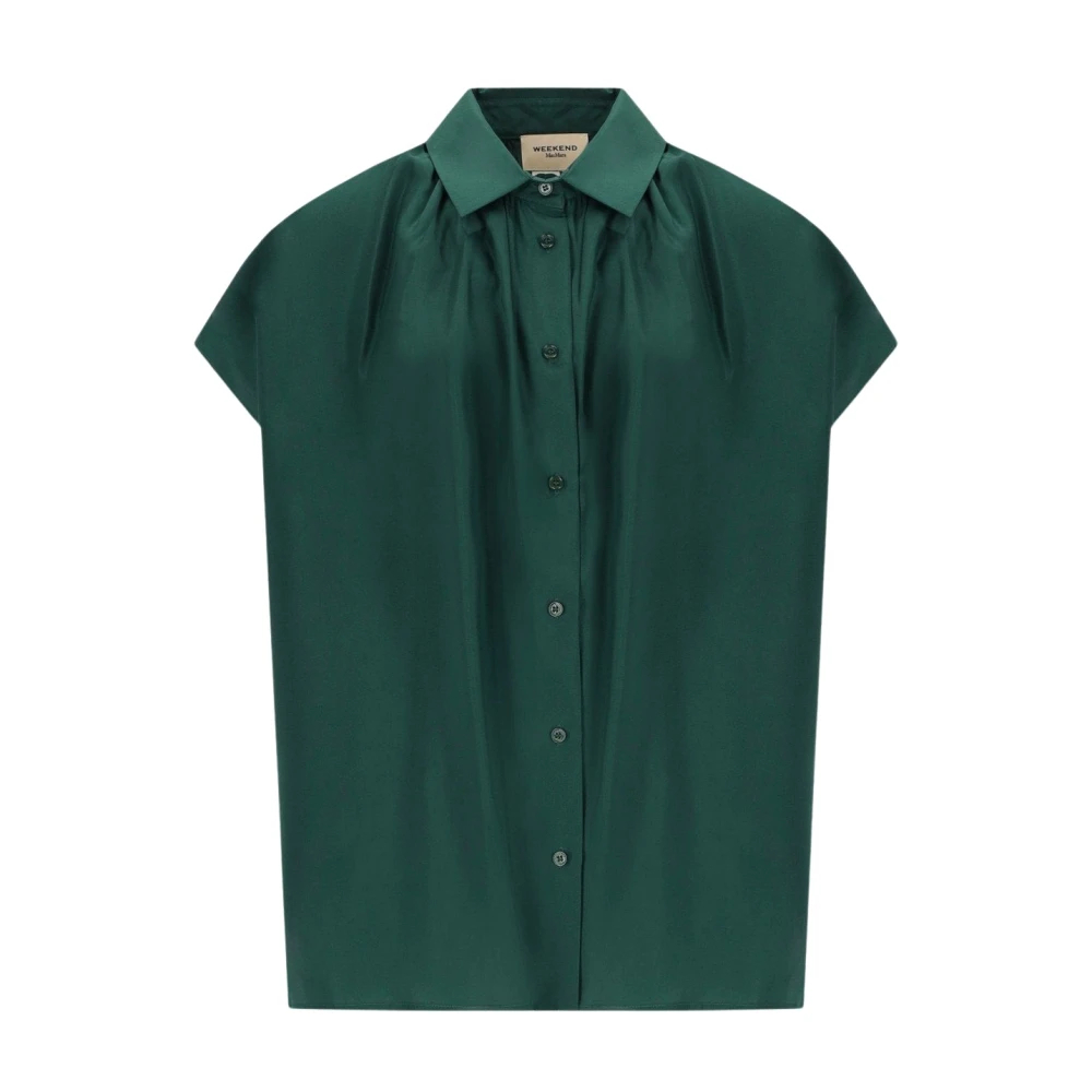 Weekend Max Mara Damen Grün - Crine Shirt - Blouses & Shirts - 2XS