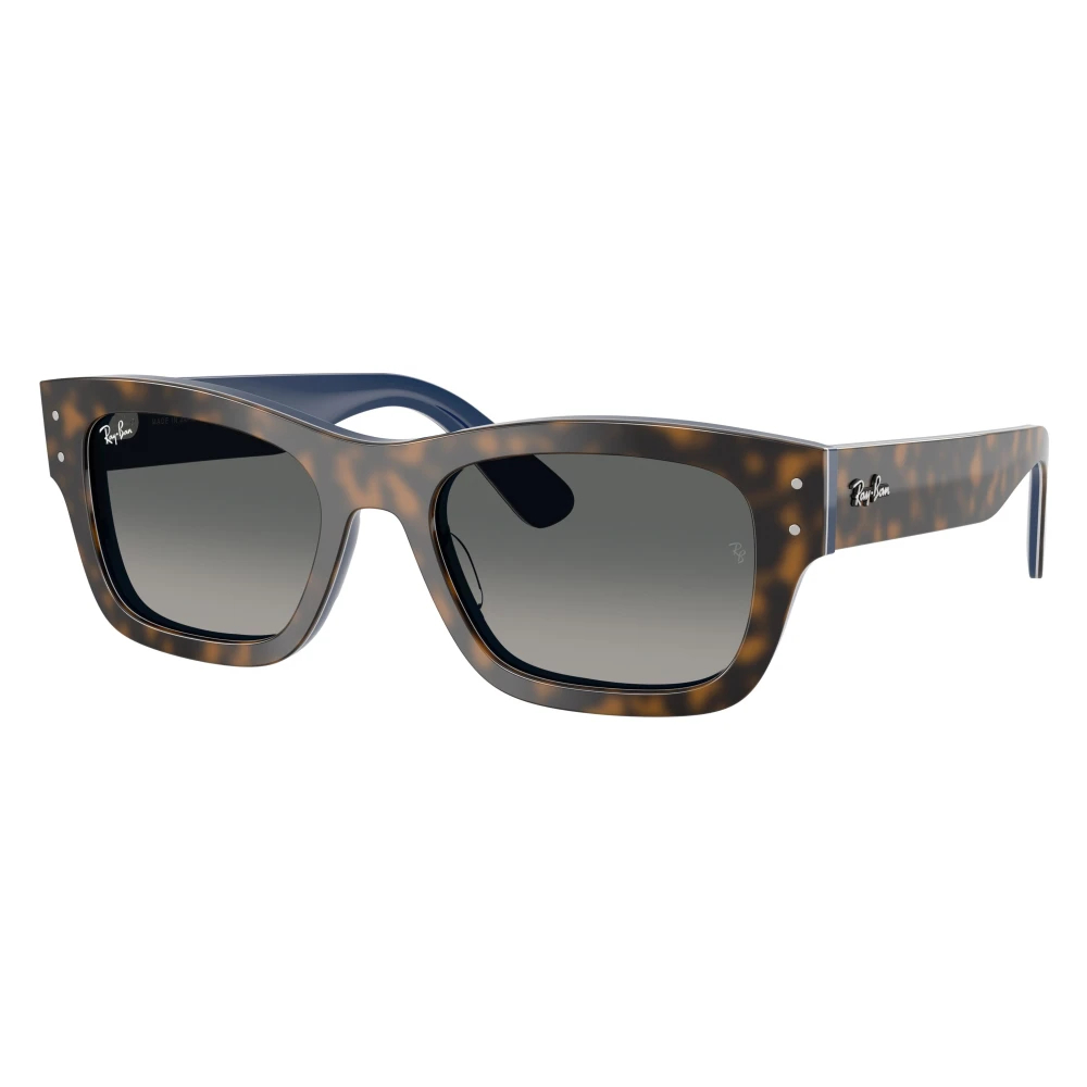 Ray-Ban Joseph Sonnenbrillen Havana Grau Auf Blau Farbverlauf Fassung Grau Glas 55-20, RB7683S - Bild 8