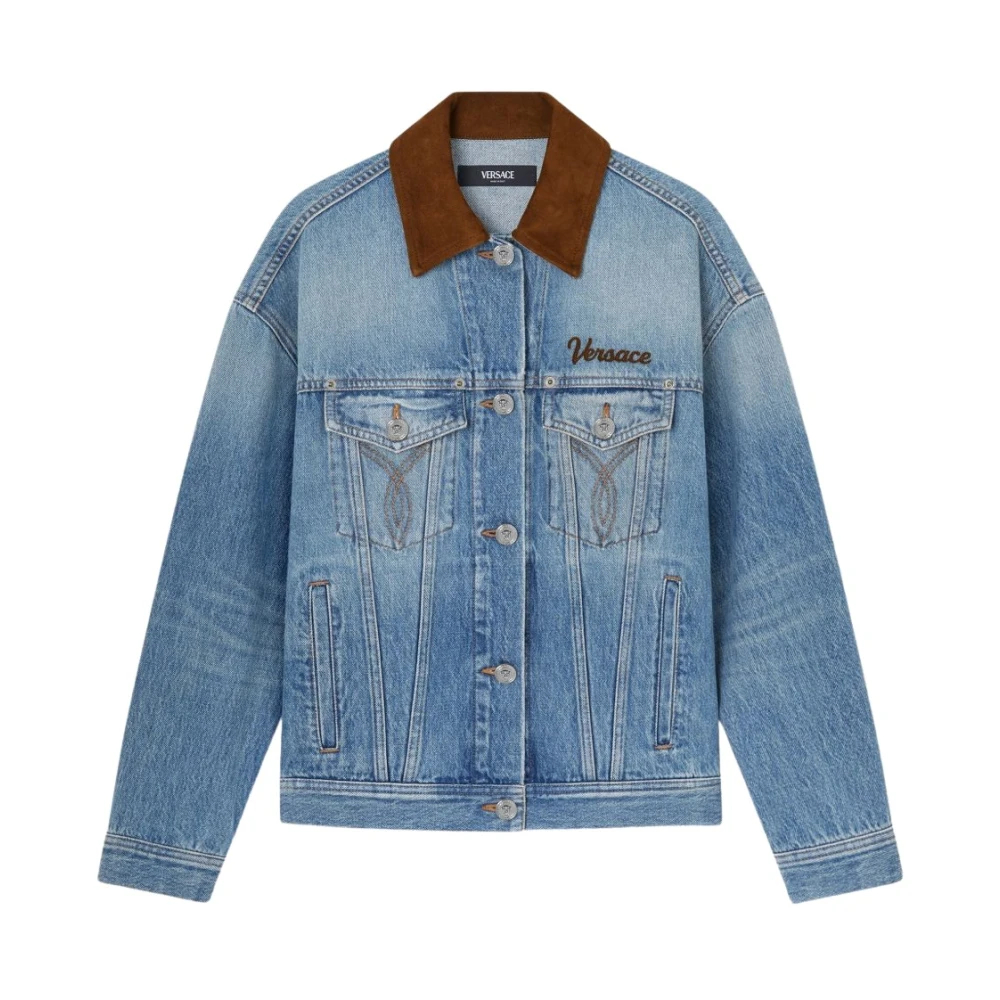 Versace Damen Blau - Denim Shirts - Blouses & Shirts - M