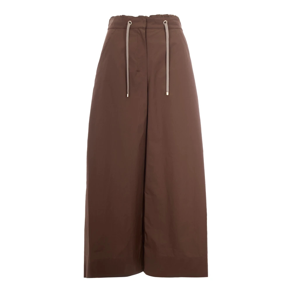 Max Mara Studio Damen Braun - Weite Hosen - Trousers - Xs