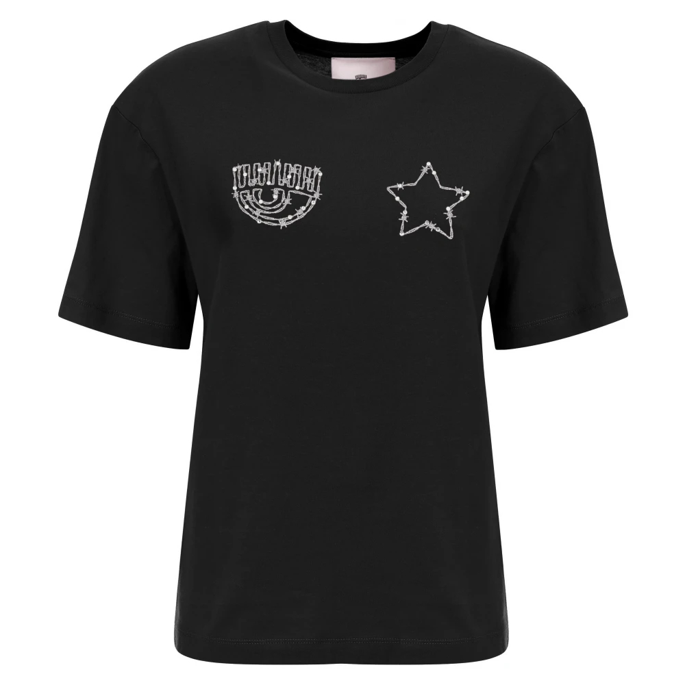 Chiara Ferragni Collection Damen Schwarz - T-Shirt - Tops - K - Xs