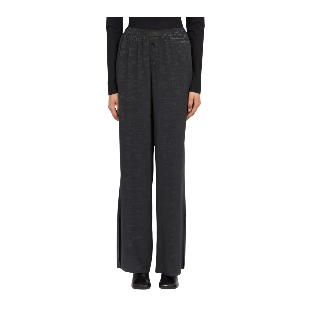 Mm6 Maison Margiela Damen Grau - Weite Hose - Trousers - M