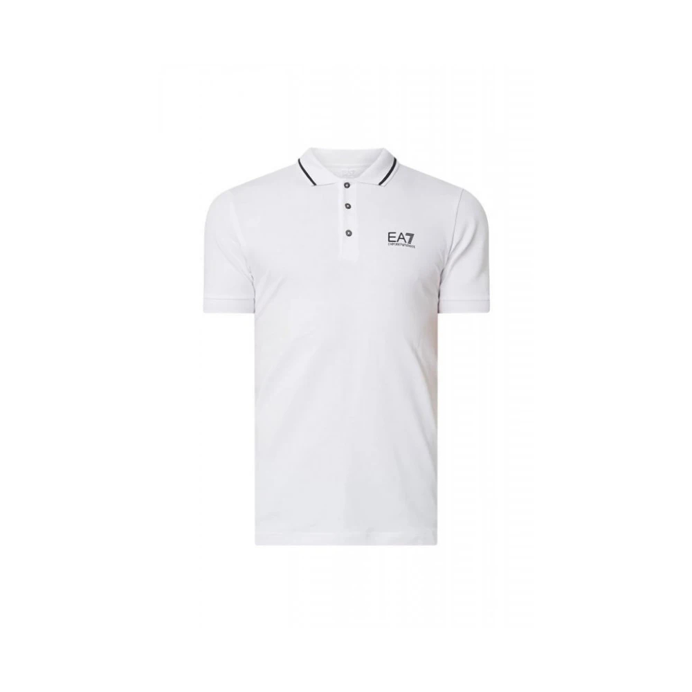 Emporio Armani Ea7 Herren Weiß - Polo Shirts - Tops - 2XL
