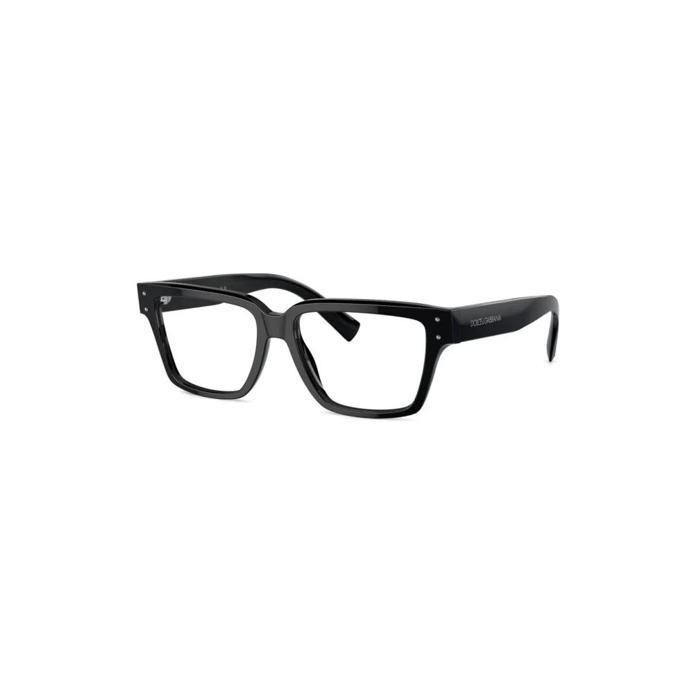 Dolce&Gabbana Panto Brille für Herren in Schwarz aus Kunststoff in Größe Klein Modell 0DG3383 501 - Bild 4