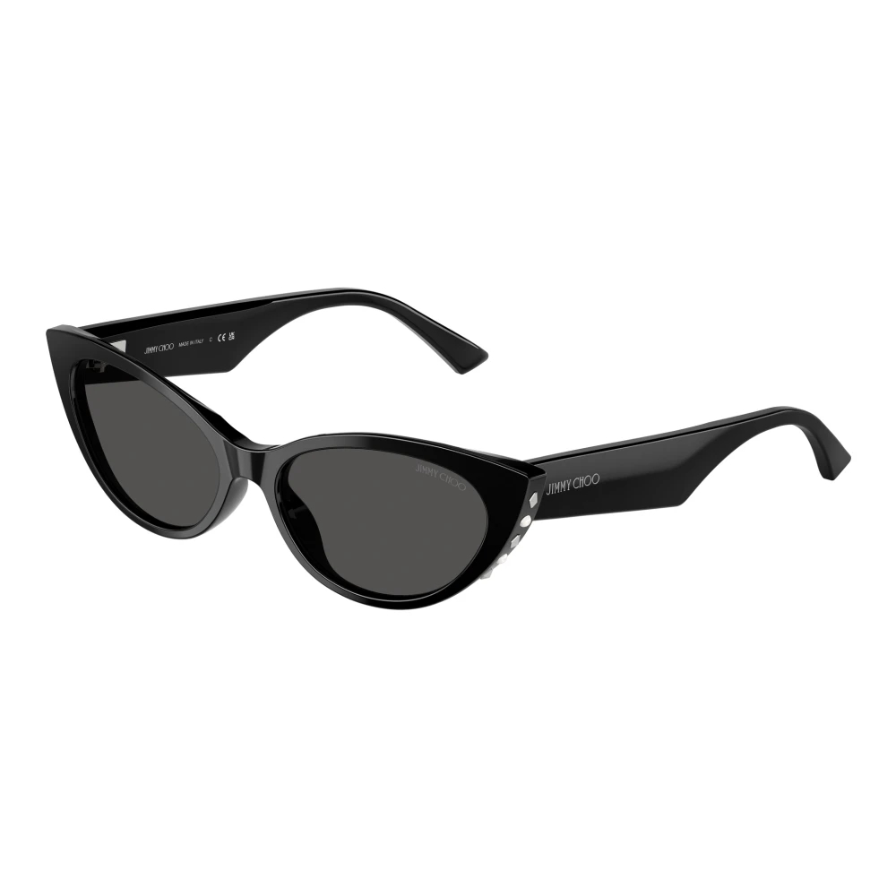 Jimmy Choo Damen Schwarz - Stylische Sonnenbrille - Accessories - K - 55 Mm