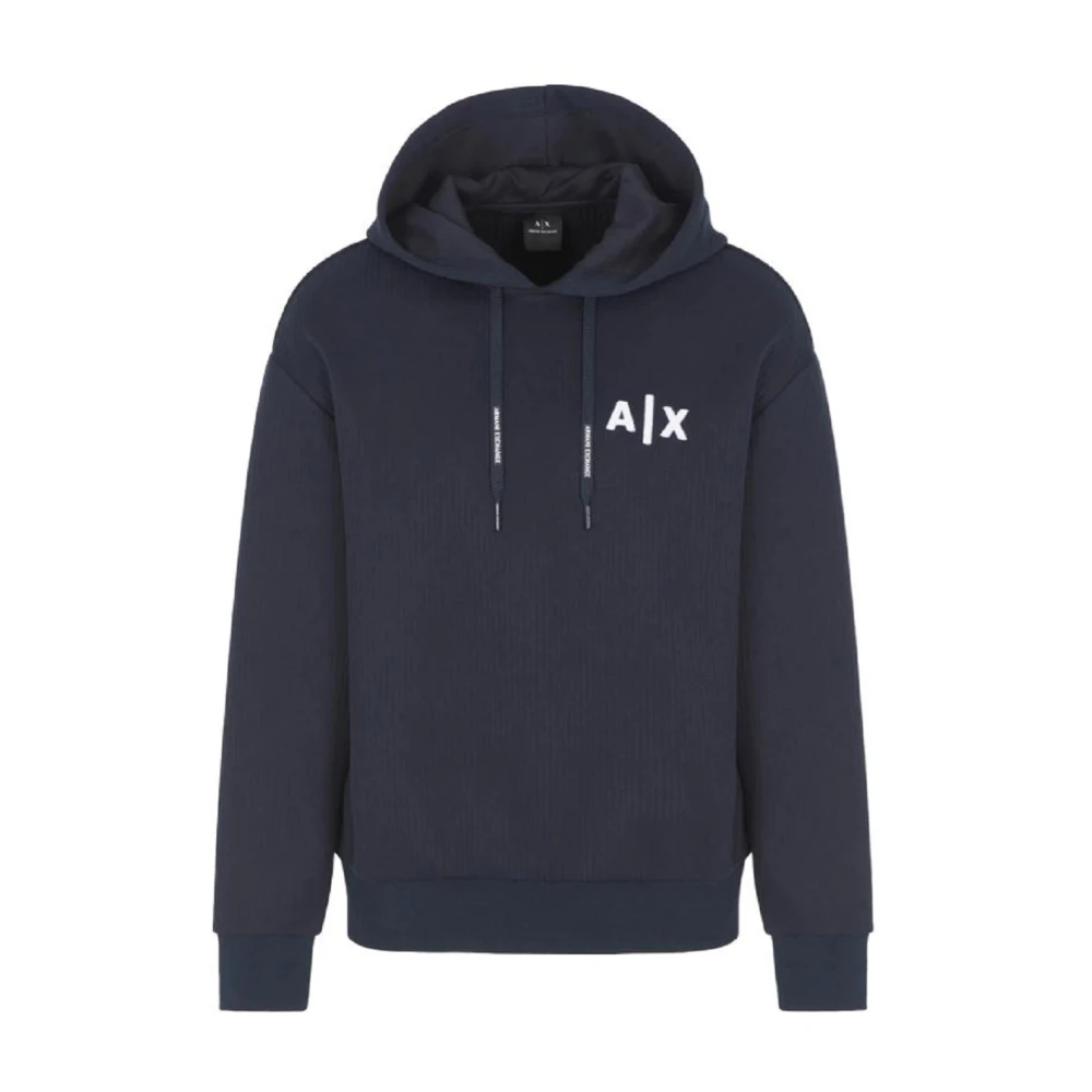 Armani Exchange Herren Blau - Crewneck Sweatshirt - Sweatshirts & Hoodies - Xs