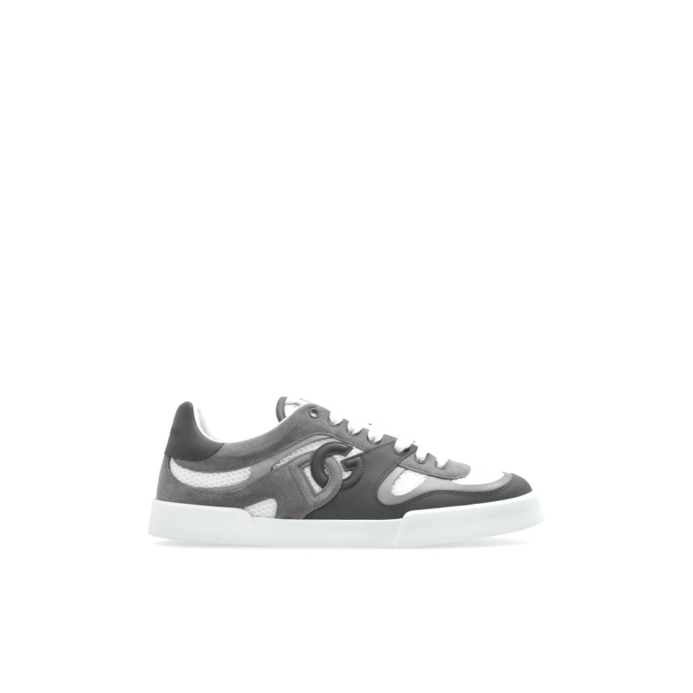 Dolce & Gabbana Herren Grau - Sportschuhe Portofino - Shoes - 45 Eu