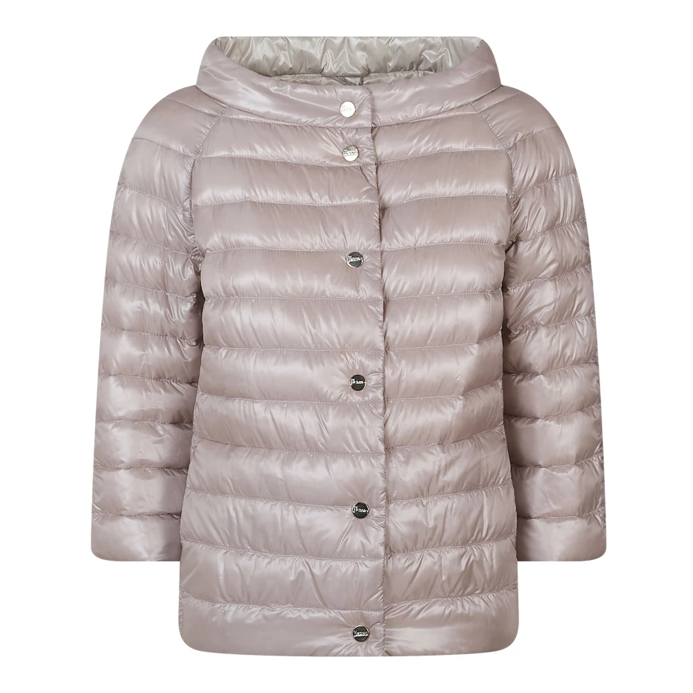 Herno Damen Rosa - Gefütterte Jacke - Jackets - S
