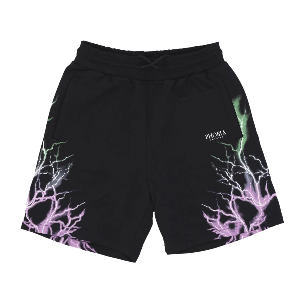 Phobia Archive Herren Schwarz - Leichte Trainingsshorts - Shorts - K - Xl