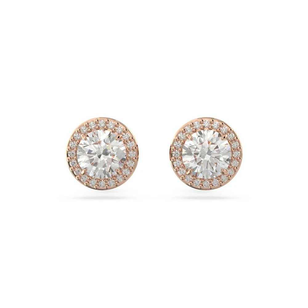 Swarovski Damen Rosa Paar Ohrstecker "Una Angelic Stern", (Roségoldfarben, Kristallweiß, Kristallweiß), Ohrringe, Metall, Mit Kristall - Bild 9