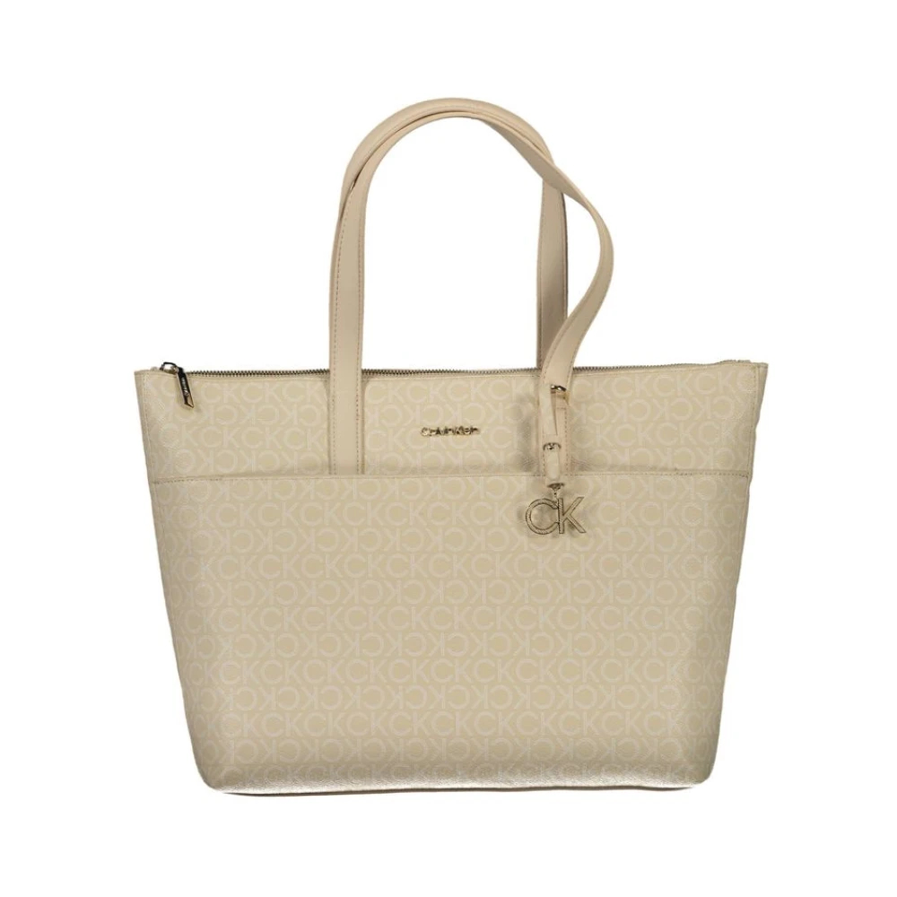 Desigual Damen Beige - Viscose Sweater - Bags - M