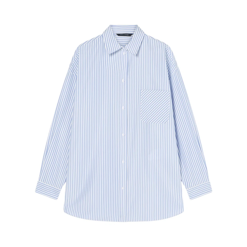Armani Exchange Damen Blau - Gestreiftes Hemd - Blouses & Shirts - Xs