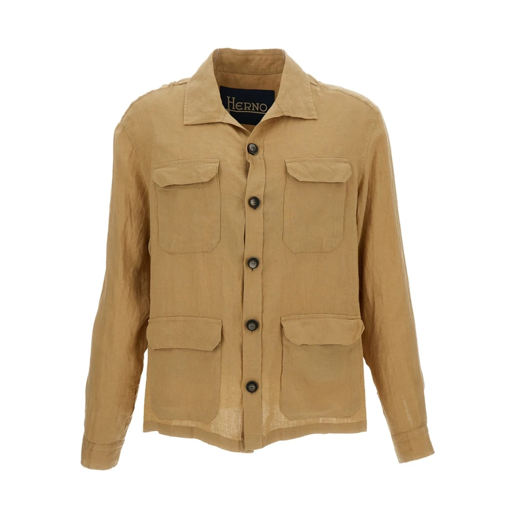 Herno Herren Beige - Field Jacket - Jackets - Xl