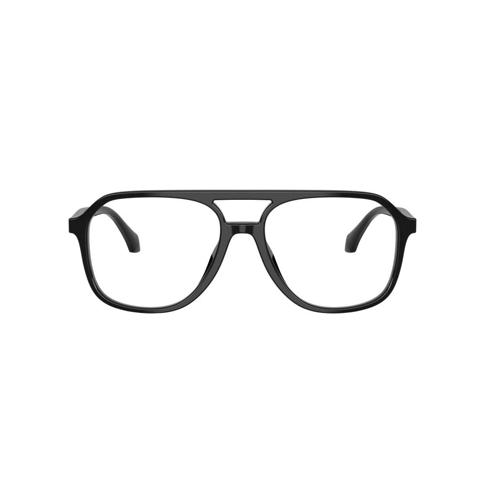 Versace Ve3397u 0 Gb1 Kunststoff Panto Brille – auch als Gleitsichtbrille Herren Schwarz Mittel - Bild 3