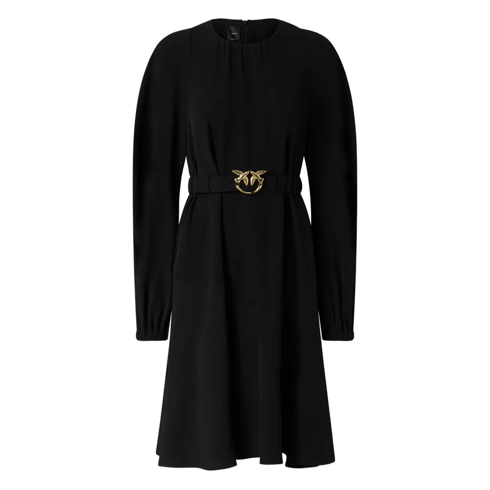 Pinko Damen Schwarz - Agrodolce Kleid - Dresses - K - M