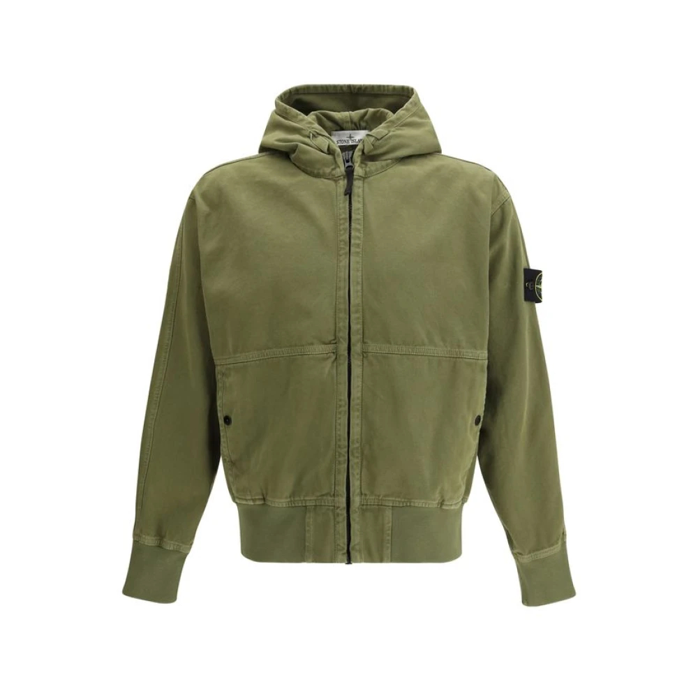 Stone Island Herren Grün - Hoodie Sweater - Sweatshirts & Hoodies - M