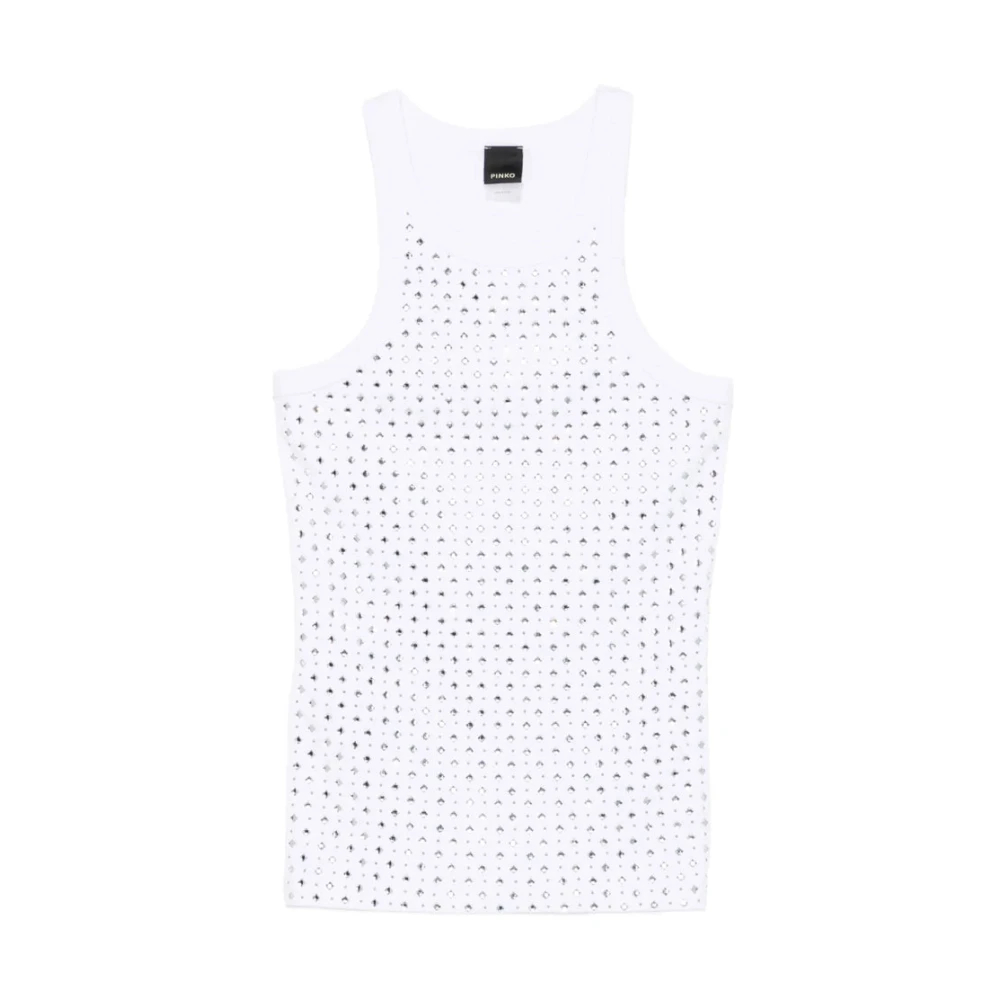 Pinko - Annita Top - Tops -Damen -Weiß -M