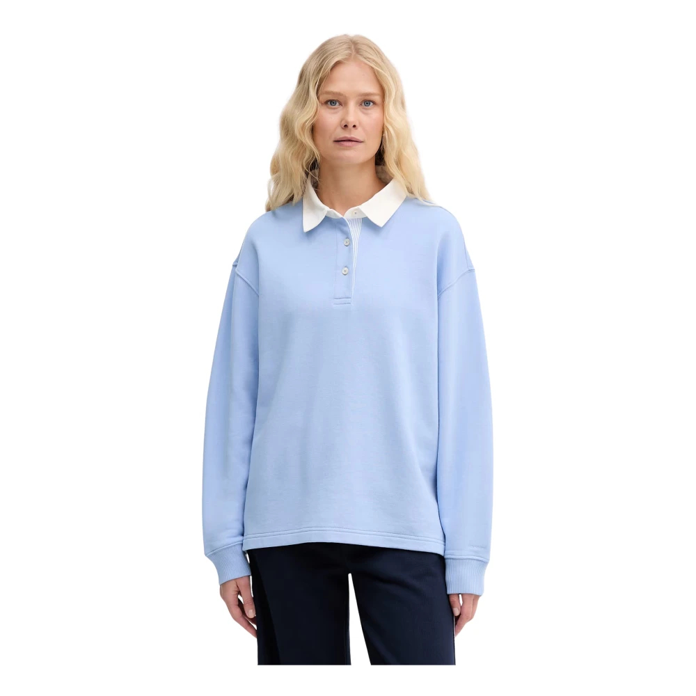 Gant Damen - Rugger Sweatshirt Hydrangea Blue - Gr. - Xl - Bild 3