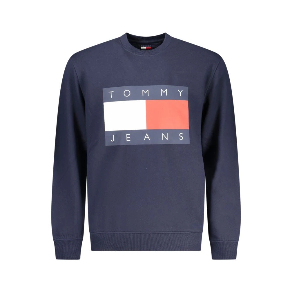 Tommy Hilfiger Blauer Baumwollpullover Für Herren Mittel - Bild 4